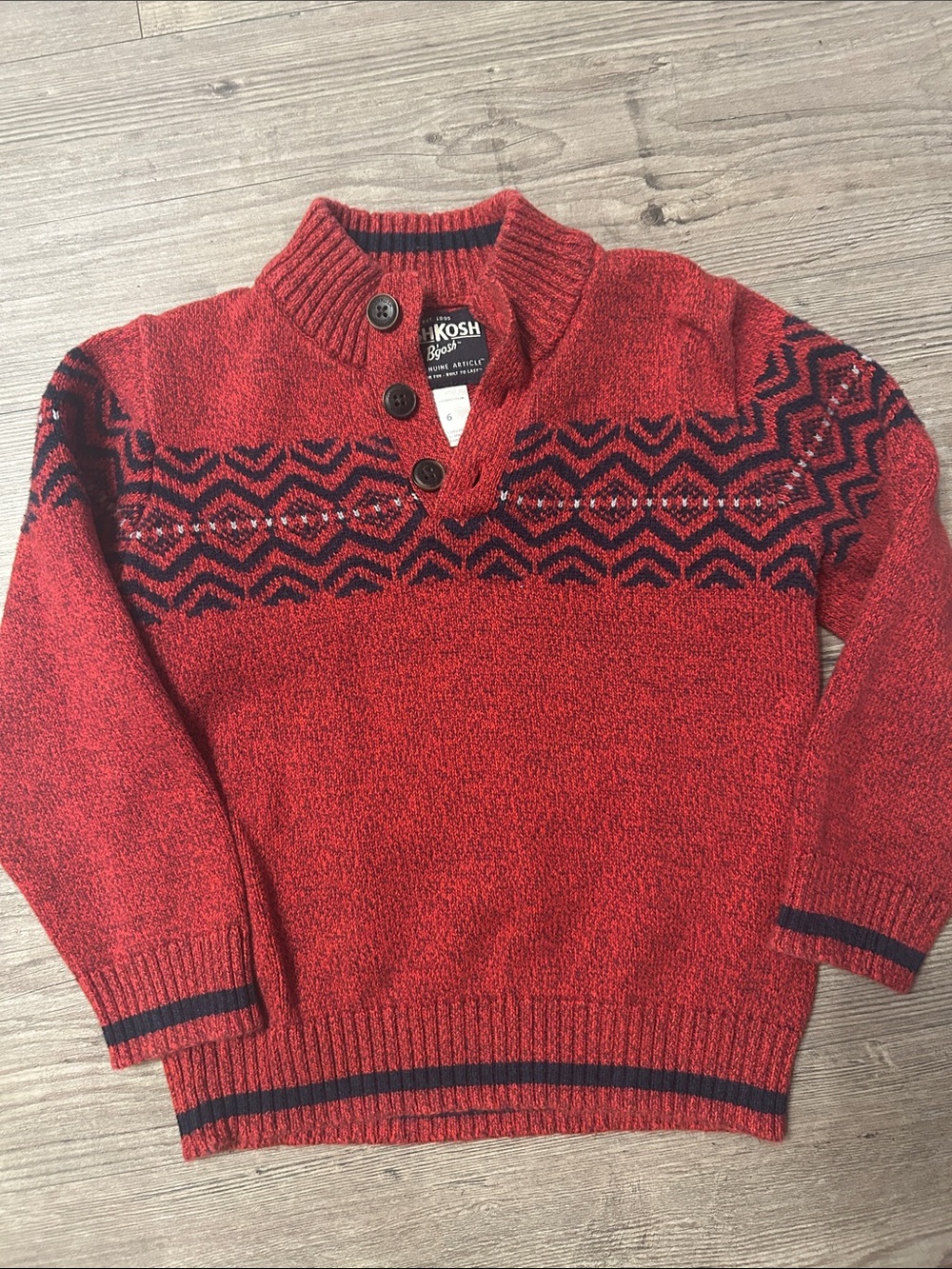 Oshkosh B’Gosh boys pullover sweater